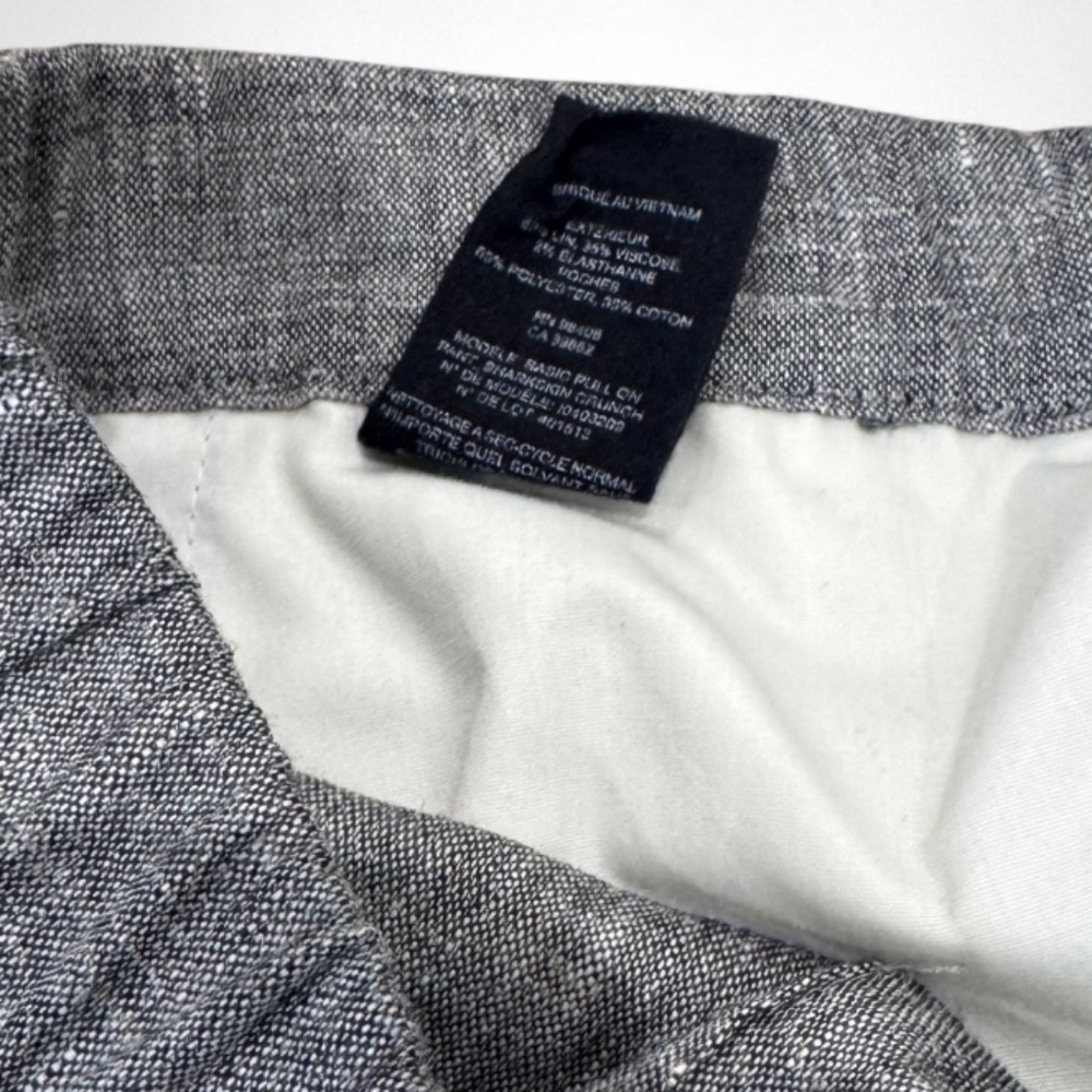 Theory Basic Pull On Pant Sharkskin Crunch - image 7